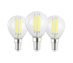 Komplektas 3x LED lemputės VINTAGE P45 E14/2,2W/230V 2700K - Eglo 110441