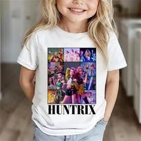 KPop Demon Hunters Kids T-Shirt Summer Top for Boys And Girls 2026 Hot Print Children's Clothing 110