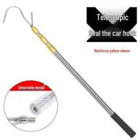Multifunctional Telescopic Truck Tarpaulin and Wire Pulling Pole with Stainless Steel Object Retrieval Hook Hook Only