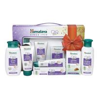 Himalaya Happy Baby Dovanų rinkinys 5-in-1 Muilas Šampūnas Losjonas Slenkančios odos kremas Kūdikio kremas gray