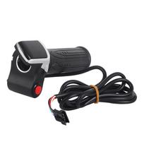 LCD elektros kiekio ekranas su jungikliu, EBike greičio reguliavimas, droselio rankena, 6 šerdys 36V  36V