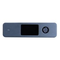 SSD Enclosure 10Gbps Portable SSD Case M-Key B +M Key External Enclosure Box Visual Fingerprint Encrypted for 2230 2242 2280 SSD