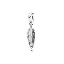 925 Silver Cactus Pendant Butterfly Flower Charm for Women Necklace Bracelet Jewelry Gift Fashion Accessories white