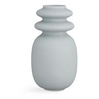 Mėlynai pilka keraminė vaza Kähler Design Kontur, 29 cm aukščio