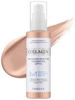 ENOUGH Makiažo pagrindas su kolagenu FACE CREAM BRIGHTENING COLLAGEN WHITENING MOISTURE FOUNDATION SPF15 (23), 100 ml