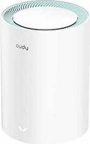 "Cudy" AC1200 Gigabitinė viso tinklo "Mesh" belaidžio ryšio sistema, dviejų dažnių juosta, "WiFi" stiprintuvas, didelio stiprumo antenos, VPN, "Cloudflare", galima prijungti iki 100 įrenginių, M1300 1 pakuotė