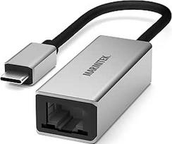"Marmitek UE24" USB C ir Ethernet adapterio kabelis - "Thunderbolt" jungtis prie LAN - tvirtai prijunkite "Mac" arba nešiojamąjį kompiuterį prie maršrutizatoriaus, net jei trūksta vieno RJ45 prievado - USBC konverteris