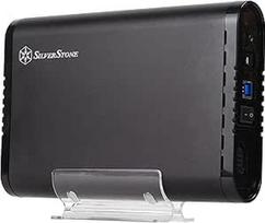 "SilverStone" SST-TS07 - Išorinis USB 3.0 standžiojo disko korpusas, skirtas 3,5 colio SATA standžiajam diskui, juodas