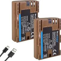 2 x "Blumax" baterija, suderinama su "Canon" LP-E6NH | 2400 mAh - | LP-E6P LP-E6N LP-E6N LP-E6 | - USB Type-C įkrovimo lizdas/NTC jutiklis ir V1 korpusas - EOS R5 II R6 II R7