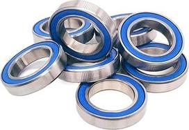 4PCS 6802 2RS guolis 15x24x5 mm Dviračių šarnyro remonto dalys 6802 2RS rutuliniai guoliai 6802-2RS mėlyni sandarūs