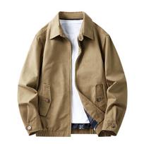 2025 Men's Windproof, Wear-Resistant, Breathable Spring & Autumn Jacket - Durable, Trendy, Versatile Design. 3XL chaki