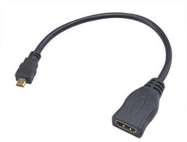 Akasa HDMI to Micro adapter cable*HDMIF*MHDMIM - Adapter - Digital/Display/Video