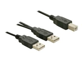 DeLOCK - USB-Kabel - USB Typ B, 4-polig (M) - USB Typ A, 4-polig (M) - 1,0m (USB / USB2.0) (82394)