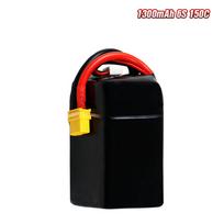 EXTRALINK LIPO BATTERY 1300MAH 6S WITH XT60 150C FOR FPV DRONES, RC WEHICLES