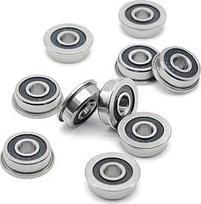 F605-2RS guolis 5x14x5mm (10 vnt.) ABEC-7 miniatiūriniai flanšiniai rutuliniai guoliai F605RS F605 RS