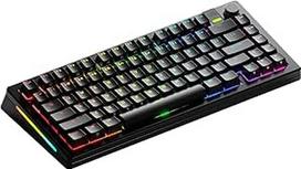 Glorious Gaming GMMK 3 PRO: (Bluetooth ir 2,4 GHz), Hot-Swap (MX-Schalter), aliuminio dangtelis ir apšvietimo sistema, Doubleshot-Tastenkappen, TKL 75 %, USA QWERTY - Schwarz