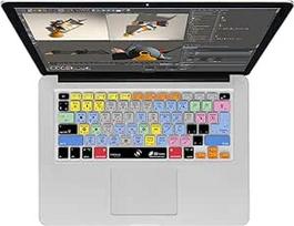 Klaviatūros dangteliai "Cinema 4D" QWERTY klaviatūros dangtelis "MacBook", "Air" ir "Pro" klaviatūroms