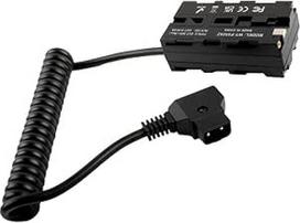 Raeisusp D-TAP į NP-F550 manekeno baterija suderinama su NP-F550 NP-F750 NP-F970 Dvipusis nuolatinės srovės jungties maitinimo adapteris, skirtas monitoriui/šviesos/belaidžio siųstuvo imtuvui