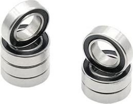SMR148 RS guoliai 8 x 14 x 4 mm ABEC-7 (10 vnt.) Miniatiūriniai nerūdijančio plieno rutuliniai guoliai SMR148 RS L-1480