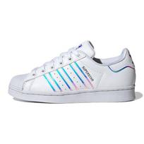 adidas Superstar Big Kid Iridescent Kids Sneakers White Cloud-White Core-Black GV8899 39⅓