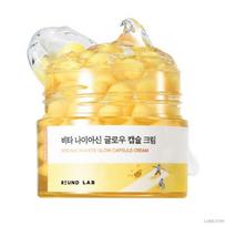ROUND LAB Vita Niacinamido Švytėjimo Kapsulės Kremas 50ml (+Dovanų) yellow