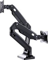 Gembird MA-DA2-03 monitor mount / stand 88.9 cm (35") Black Desk