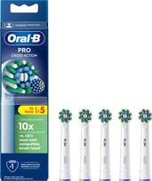 Oral B - Pro Cross Action Toothbrush Heads - White - 5 Counts