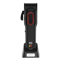 OSOM Professional COMFORT Cordless Hair Clipper OSOMPK78BL profesionali plaukų kirpimo mašinėlė, juodos spalvos