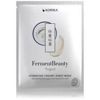 Korika FermentBeauty Yogurt Hydrating Creamy lakštinė veido kaukė - 23 g.