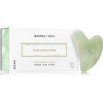 Korika Gua Sha Stone masažinis akmuo veidui - Green