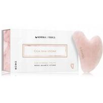 Korika Gua Sha Stone masažinis akmuo veidui - Pink