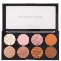 Makeup Revolution Ultra Blush and Contour - skaistalų ir kontūravimo paletė - Golden Sugar