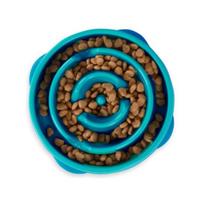 Outward Hound Fun Feeder Drop dubenėlis lėtam maitinimui žydra M, Dark Blue