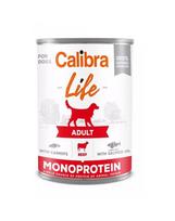 CALIBRA Dog Life Adult Beef with Carrots 400 g su jautiena ir morkomis
