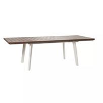 Išskleidžiamas sodo stalas Keter Harmony Extendable 29202278587 KETER 162-241x100,5x74cm baltas/rudas