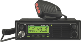 Albrecht AE 6491 VOX CB radio, 12/24V, hands-free.