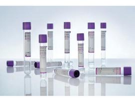Vakuuminis kraujo mėginio surinkimo mėgintuvėlis 3 ml violetiniu kamšteliu 100 vnt.