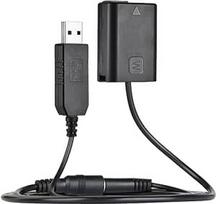 "Andoer NP-FW50" USB akumuliatoriaus baterija AC-PW20, skirta "Sony NEX-3/5/6/7" serijos A33 A37 A35 A55 a7 a7R a7II A6000 A6300