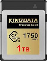 "CFexpress Type B" 1TB, iki 1750MB/s skaitymo greitis, "CF Express Type B" atminties kortelė fotoaparatui, puikiai tinka RAW įrašams ir 8K vaizdo įrašams