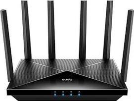 "Cudy BE6500" BE6500 "WiFi 7" maršrutizatorius Dviejų juostų gigabitinis žaidimų maršrutizatorius, VPN klientas ir serveris, "Cudy" programėlės valdymas, "Broadcom" 2 GHz keturių branduolių procesorius, WR6500