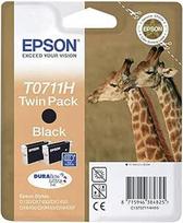 "Epson" originali T0711H didelės talpos juodos spalvos rašalo kasetė