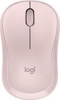 "Logitech M240 Silent Bluetooth" pelė, belaidė, kompaktiška, mobili, sklandžiai sekanti, 18 mėnesių veikianti baterija, skirta "Windows", "MacOS", "ChromeOS", suderinama su "PC", "Mac", nešiojamaisiais kompiuteriais, planšetiniais kompiuteriais - rožinė