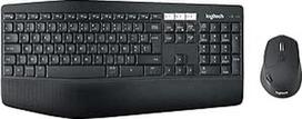 "Logitech MK850" belaidės klaviatūros ir pelės rinkinys, "Bluetooth" ir 2,4 GHz ryšys per USB imtuvą, daug įrenginių, nuo 24 iki 36 mėnesių baterijos veikimo laikas, atrama delnui, prancūziškas AZERTY išdėstymas