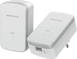 "Mercusys MP300 KIT AV600 Powerline" adapterio rinkinys, WLAN 600Mbps, Gigabit prievadas, Plug & Play, energijos taupymo funkcija, suderinamas su "HomePlug AV/AV2