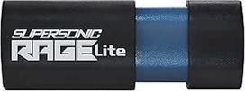 "Patriot Supersonic Rage Lite" 256GB USB 3.2 Gen 1 didelio našumo USB atmintinė, kurios skaitymo greitis iki 120MB/s - PEF256GRLB32U