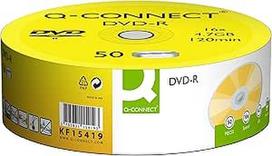 "Q-Connect" DVD-R torto dėžutė 50 vnt. kf15419
