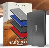 "Storite" 500GB išorinis kietasis diskas USB 3.0 Lengvas atsarginės kopijos ir saugojimo kietasis diskas Nešiojamasis žaidimų kietasis diskas Išplėstinės atminties kietasis diskas žaidimams Nešiojamasis kompiuteris "Mac Desktop" (pilkas)