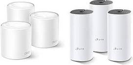 "TP-Link Deco X50 Mesh WLAN Set 3 Pack" ir "Deco M4 Mesh WLAN Set 3 Pack", AC1200 dviejų juostų maršrutizatorius ir kartotuvas