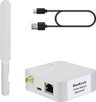 "Zigbee Plus POE" universalus koordinatorius ZigBee šliuzo adapteris su USB kabeliu, baltos spalvos