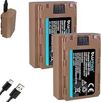 2 x "Blumax" baterija, suderinama su "Sony NP-FZ100" | 2400 mAh su C tipo USB įkrovimo prievadu - NTC jutiklis ir V1 korpusas - skirta "Alpha 9 III A9 III" / A7C A7 III - IV